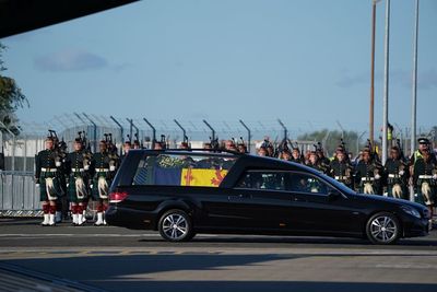 Queen’s coffin leaves Scotland for Buckingham Palace to lie in state in London