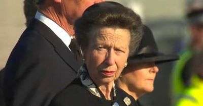 Brave Princess Anne on 'honour and privilege' to be with Queen on final journey