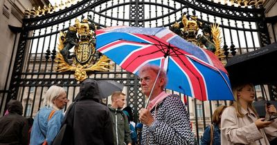 Brits face downpour queuing to see Queen's coffin as heavy rain forecast tonight