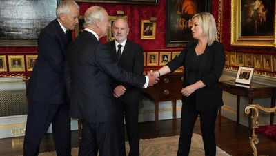 Britain’s King Charles III thanks Sinn Féin's Michelle O'Neill for her 'incredibly kind' words