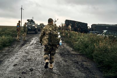 Russian forces ‘ordered to retreat’ from Kharkiv as some leave weapons behind in ‘apparent panic’