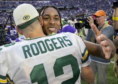 Aaron Rodgers to Justin Jefferson: ‘Best player on the field’