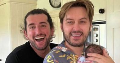 Brian Dowling and Arthur Gourounlian know which one of them is baby's father but won't be sharing information