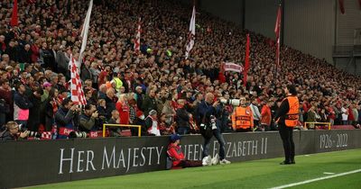 Liverpool fans show meaning of respect with moment's silence for Queen at Anfield