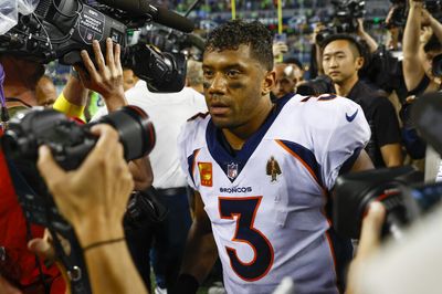 Broncos QB Russell Wilson says he wasn’t bothered by boos from Seahawks fans