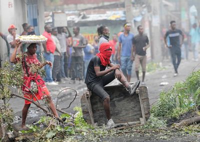 Violent protests flare up in Haiti over fuel price hikes, rampant crime