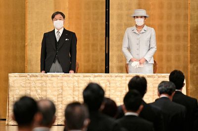 Japan emperor, empress to attend Queen's funeral, not PM Kishida - Kyodo