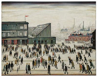 Lowry’s Going to the Match expected to fetch £8m at auction