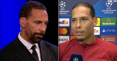 Virgil van Dijk hits out at Liverpool critics after Ajax win and triggers Rio Ferdinand response