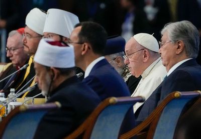 Amid Russia's war, pope says faith cannot justify such evil
