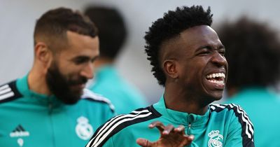 Real Madrid duo Vinicius Jr and Karim Benzema troll Barcelona after rivals lose to Bayern Munich