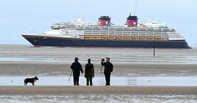 Disney Magic cruise ship arrives in Liverpool for one day only