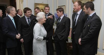 Rugby legend reveals real reason he kept his hands in pockets when meeting the Queen