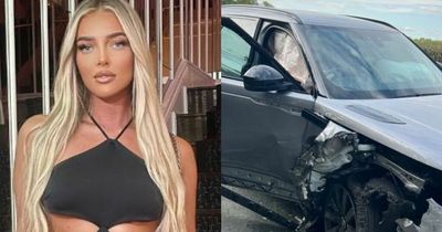 ITV Love Island's Mary Bedford in horror car crash that left her 'shaken, cut and bruised'