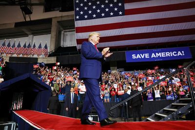 Trump on Biden: "Enemy of the state"