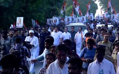 Congress Bharat Jodo Yatra Day 8: Rahul Gandhi resumes padyatra from Kerala's Navayikkulam
