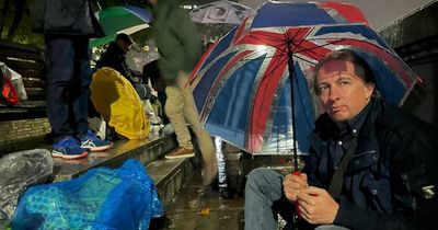 'I queued 24 hours to see Queen's coffin - torrential rain and darkness didn't stop me'