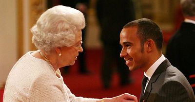 Queen's lunch with Lewis Hamilton interrupted after unexpected incident involving her dog