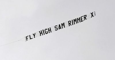 Plane spotted over Liverpool with poignant tribute to 'daddy' Sam Rimmer