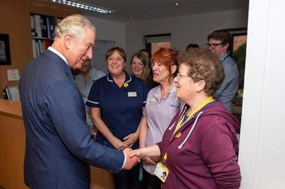 ‘Massive’ hands and ‘extremely charming’: nurse recalls meeting Charles