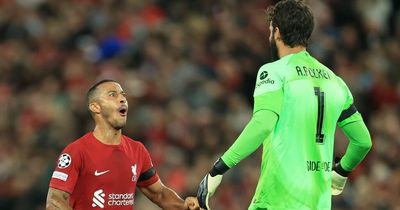 Thiago Alcantara stops angry flashpoint as Mohamed Salah gets 'booted' during Liverpool win
