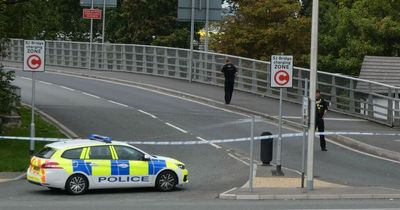 Man arrested after police forced to shut down bridge