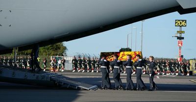 Plane carrying Queen's coffin from Edinburgh Airport 'most tracked in history'