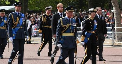 Queen's 'favourite grandson' moved to allow William and Harry to walk together in procession