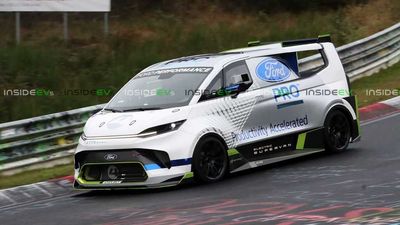 Ford Electric SuperVan Spotted Going Around The Nurburgring