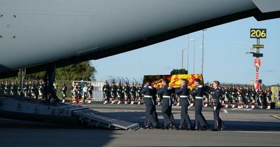 Flight carrying Queen's coffin on final journey from Scotland 'most tracked in history'