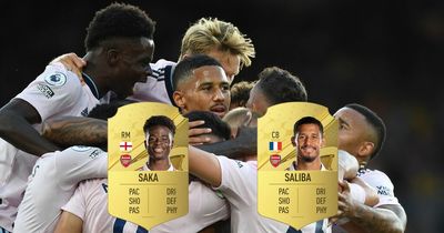 FIFA 23 ratings: Arsenal duo Bukayo Saka and William Saliba upgraded ratings confirmed