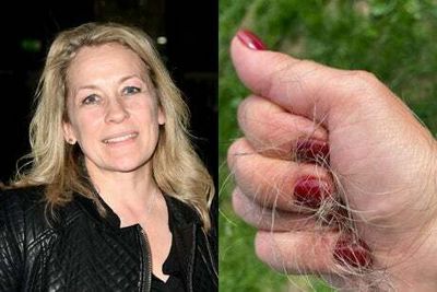 Sarah Beeny bravely shaves her hair off amid breast cancer battle