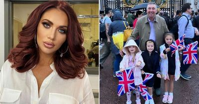 Amy Childs and Rochelle Humes lead stars visiting Buckingham Palace to pay respect to Queen