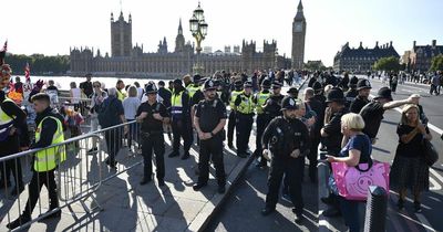 Families 'sharing stories' while queuing to see the Queen lying in state