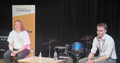 Watch Lewis Capaldi surprise students at his old Lanarkshire music college