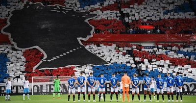 Rangers defy UEFA decision by singing national anthem in memory of Queen Elizabeth II