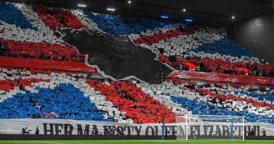 Rangers fans pay tribute to Queen with Ibrox tifo display ahead of Napoli Champions League clash
