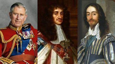 Charles is the third King Charles. These were the ones before him