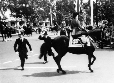The day the Queen was shot at during 1981 birthday parade