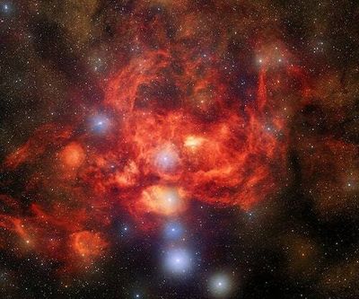 Look! The mind-boggling huge Lobster Nebula shines in a new image