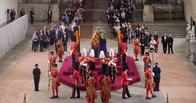 Emotions, aches and steely determination in the great British queue to pay tribute to a beloved Queen