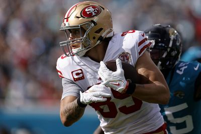 George Kittle ‘made a lot of progress’ with groin injury, still not practicing for 49ers