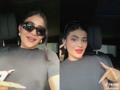 Kylie Jenner gets breast milk on her shirt in candid video: ‘Looks like I’m lactating’