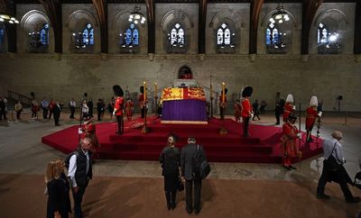 Mourners queue overnight for lying in state as King has day of reflection