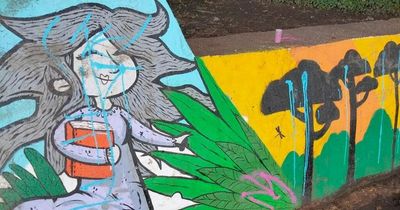 Anger after yobs wreck mural dedicated to Queen Elizabeth II