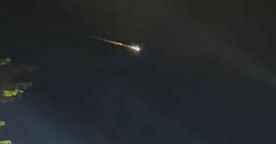 Videos show huge 'multi-coloured fireball' in sky above UK and Ireland last night