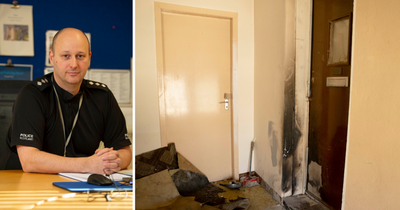 Spate of fire attacks sees Ayr's top police officer issue 'no danger to public' plea