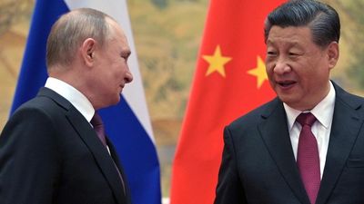 Xi says China is ready to work with Russia as global 'great powers'