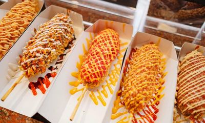 ‘It’s sausage and mozzarella in batter! Who’s not going to eat that?’ The rise of the Korean hotdog