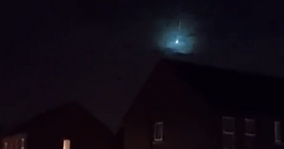 Mysterious green ‘meteor’ spotted in sky over Ireland spooking locals as incredible footage captured